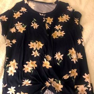 Cute flower shirt